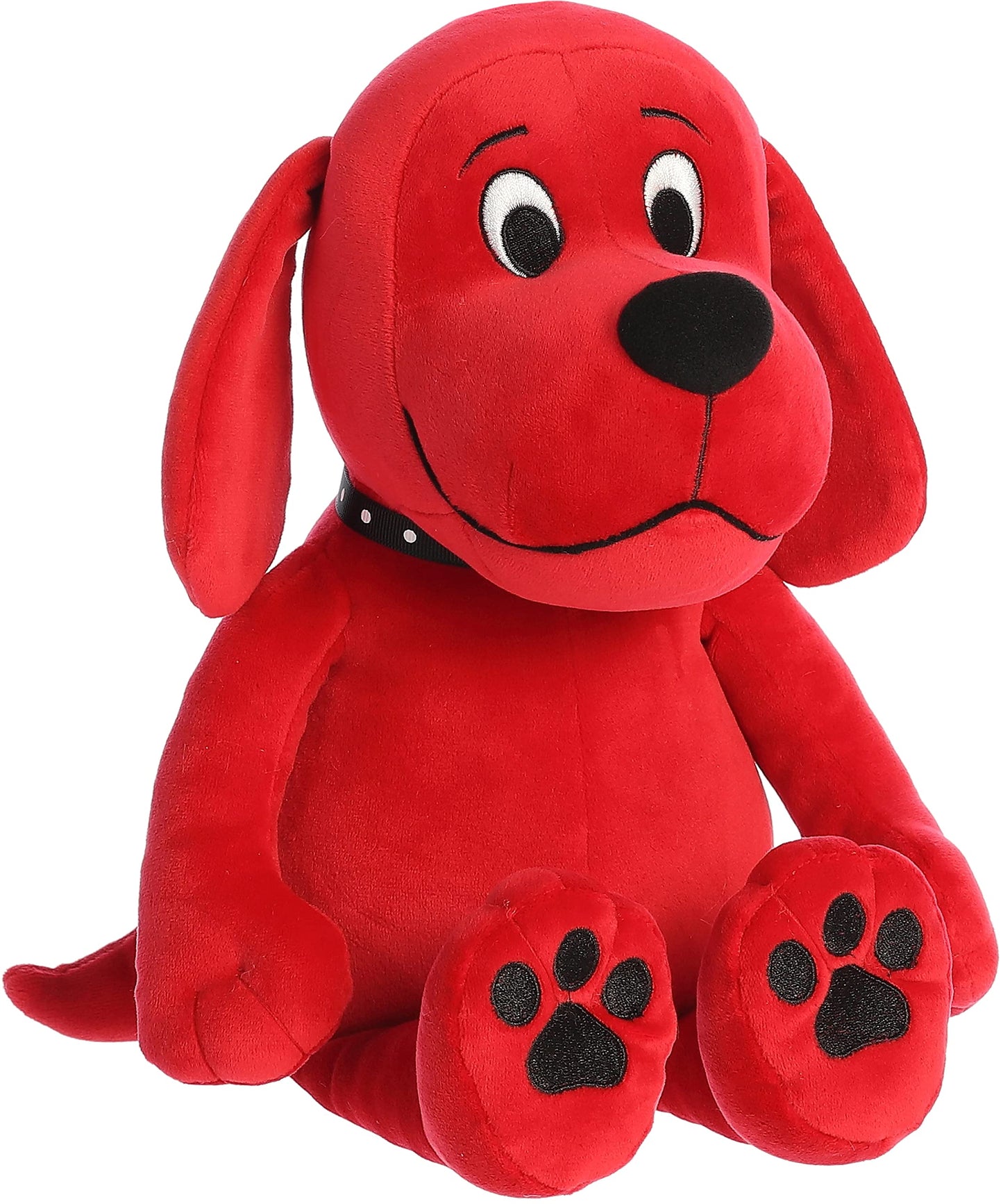 Aurora® Sitting Clifford Stuffed Animal – 14-Inch Red Clifford Plush for Timeless Nostalgia