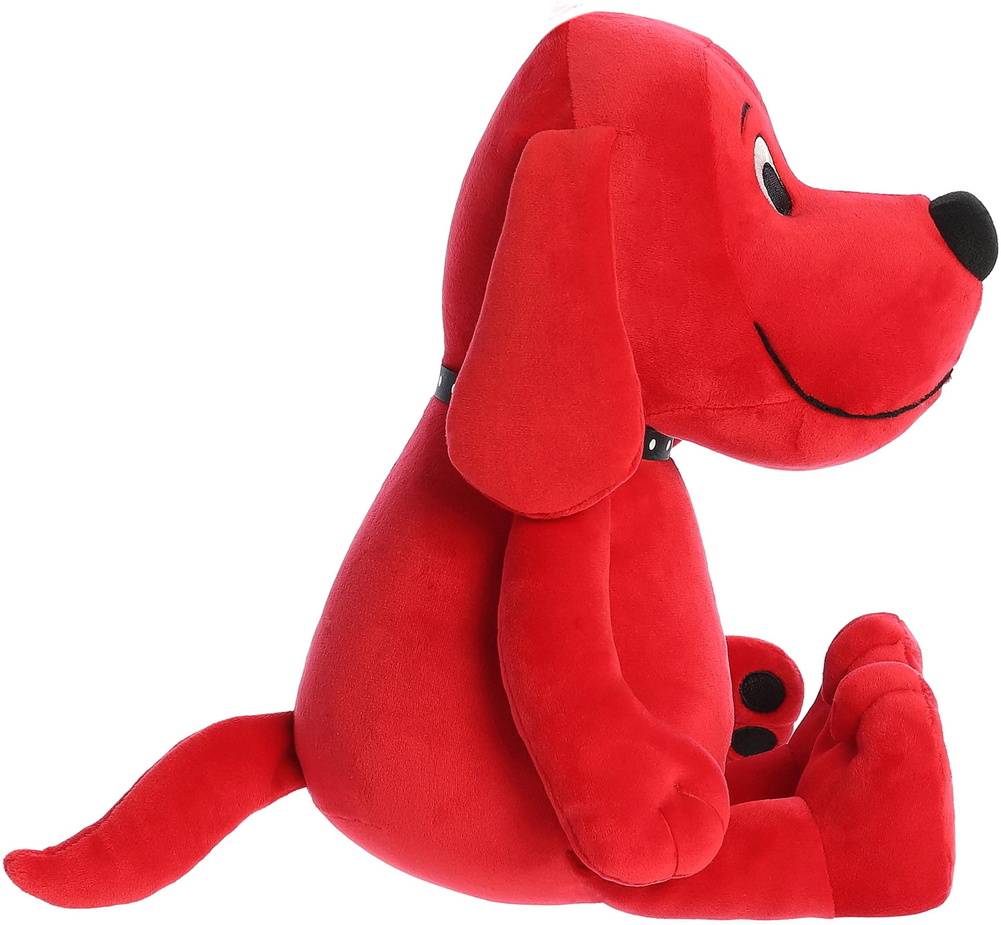 Aurora® Sitting Clifford Stuffed Animal – 14-Inch Red Clifford Plush for Timeless Nostalgia