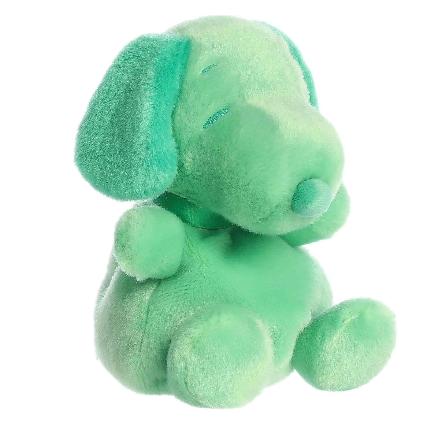Aurora Adorable Peanuts Snoopy Color Palm Pals – Green 5-Inch Plush – Officially Licensed