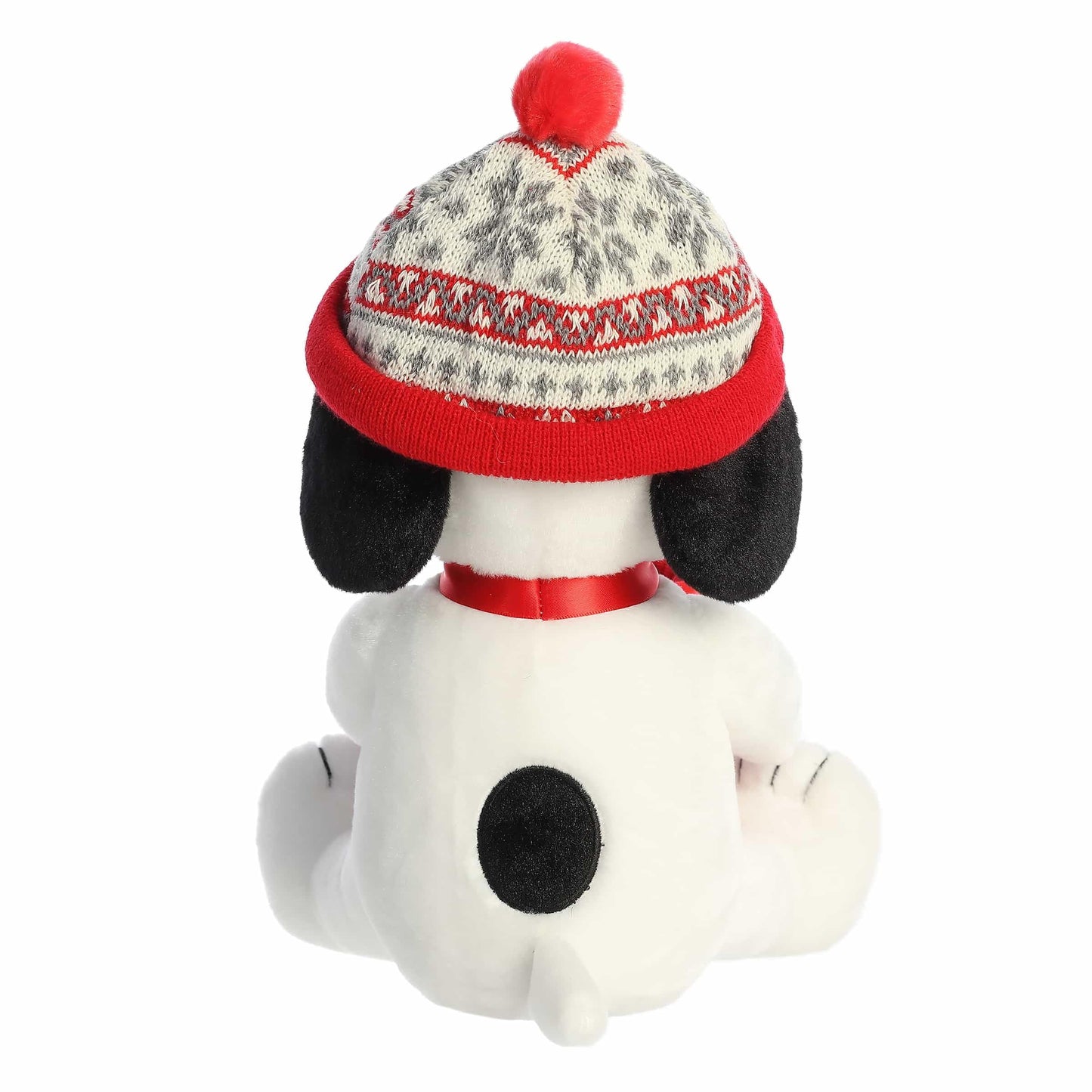 Aurora Festive Peanuts Snoopy Winter Hat with Mug – 12-Inch Officially Licensed Plush