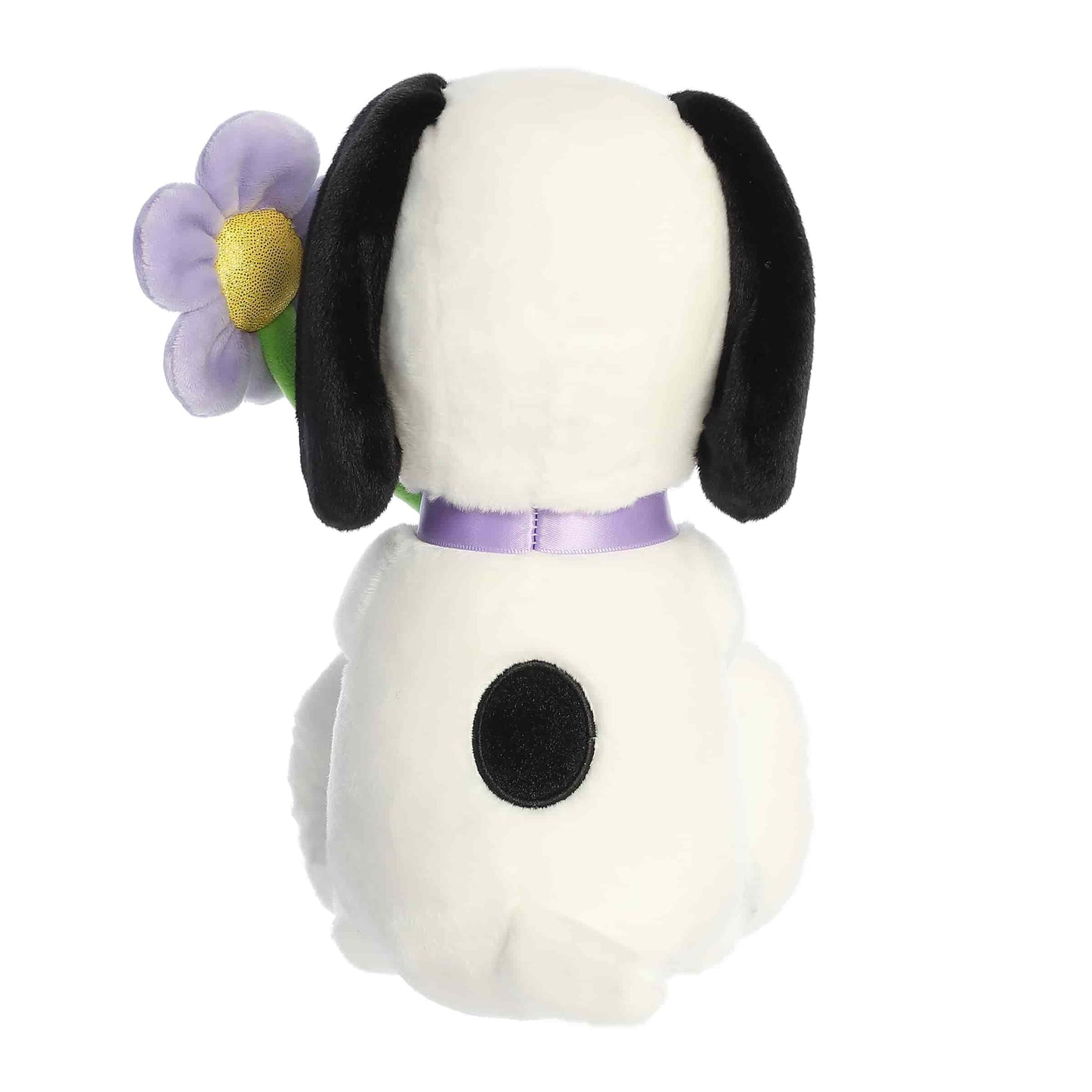 Aurora Adorable Peanuts Snoopy Plush - 9-Inch Officially Licensed Snoopy Toy with Purple Flower