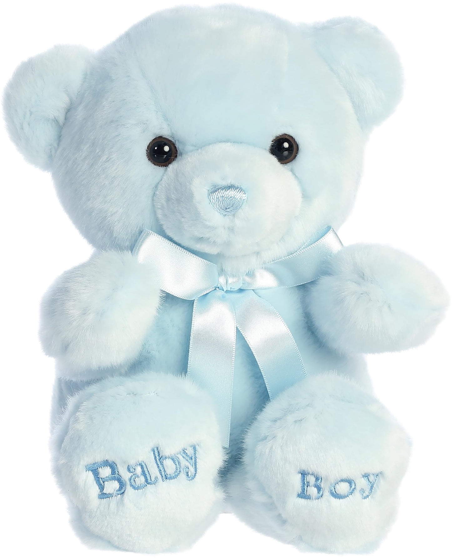 Aurora Snuggly Comfy Bear – 9-Inch Blue Baby Plush Stuffed Animal