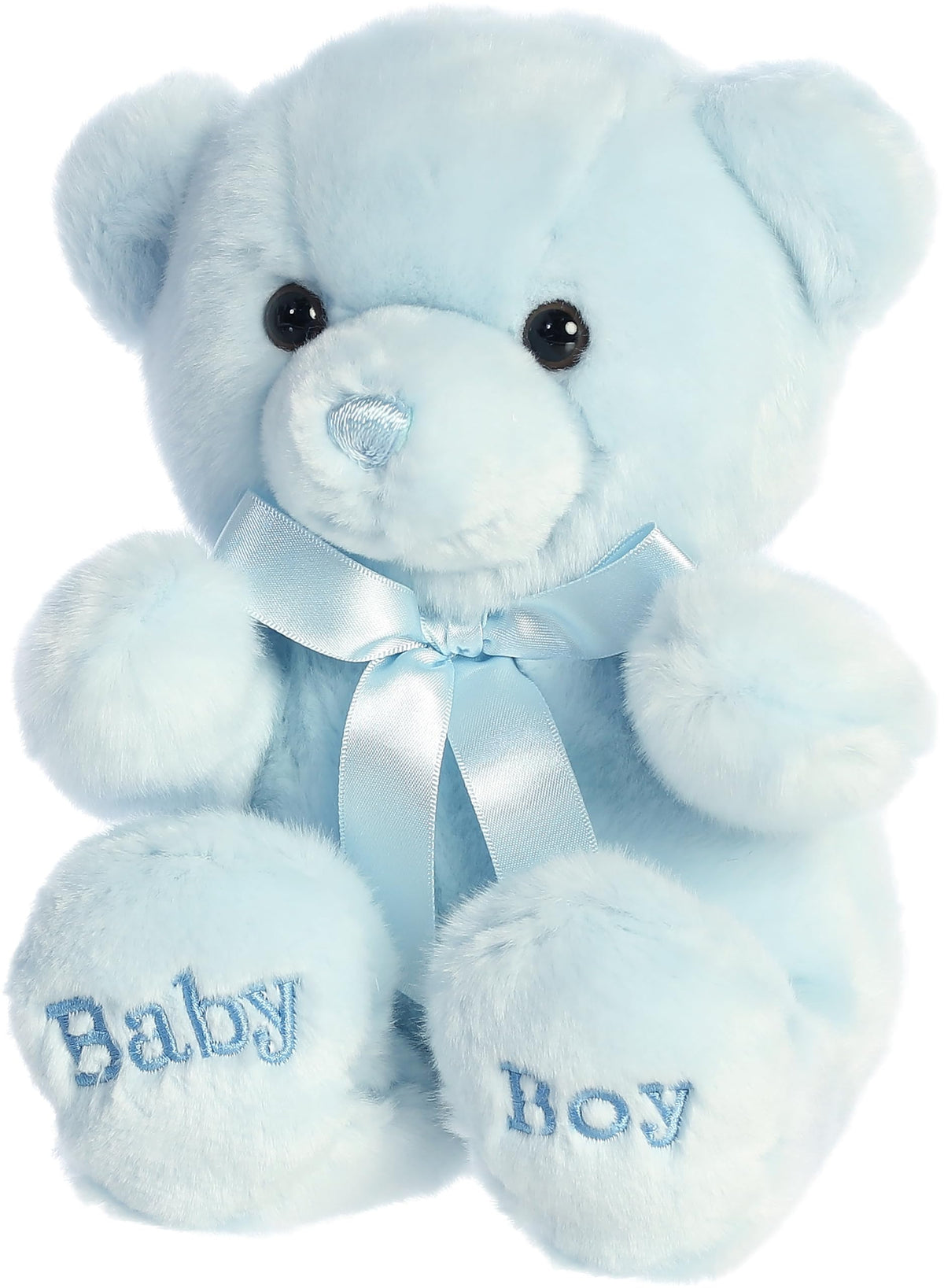 Aurora Snuggly Comfy Bear – 9-Inch Blue Baby Plush Stuffed Animal