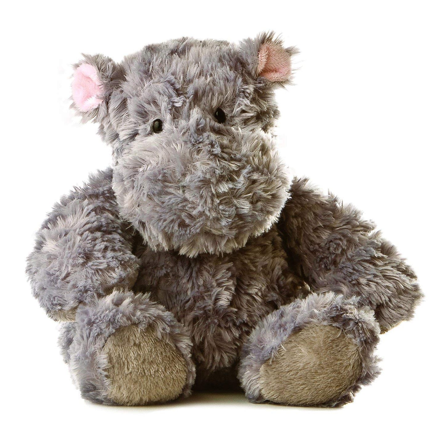 Aurora Snuggly Tubbie Wubbies Hippo Plush Toy – Gray, 12-Inch