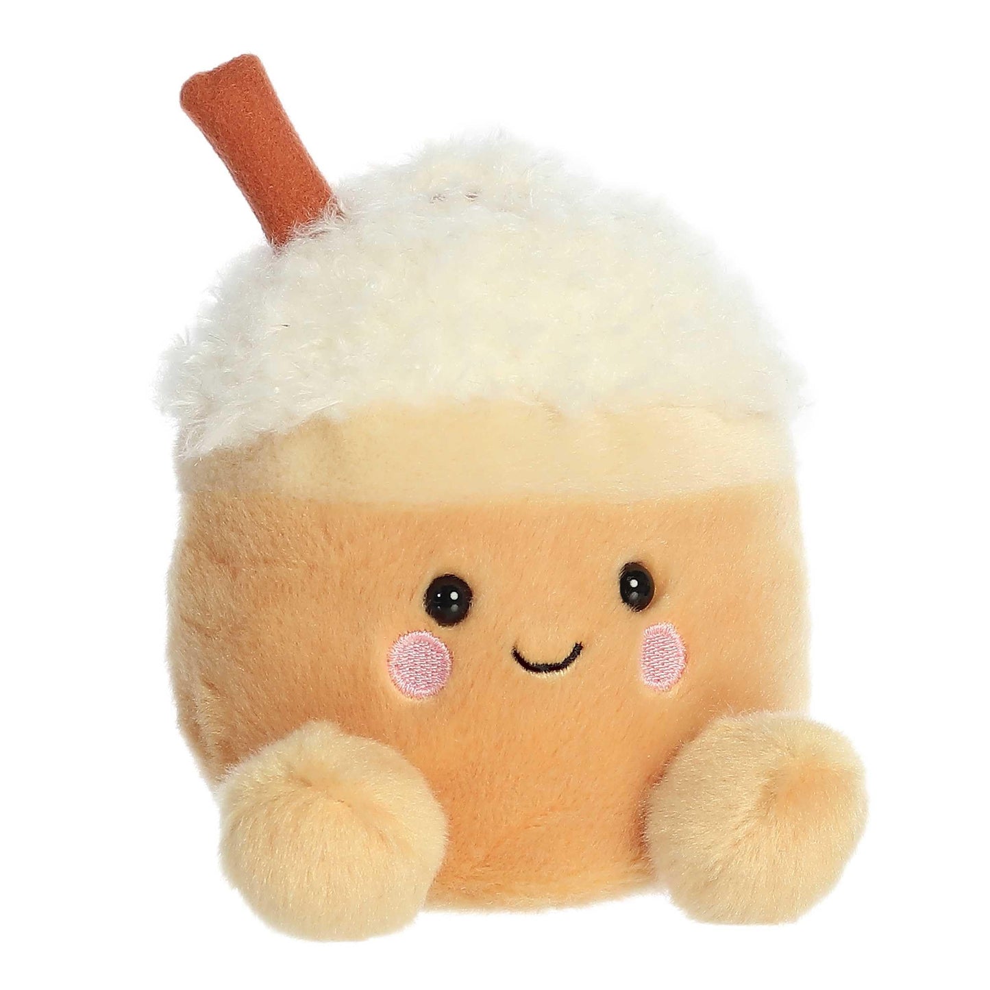 Aurora Festive Palm Pals Speckle Pumpkin Spice Latte Plush - 5-Inch Collectible