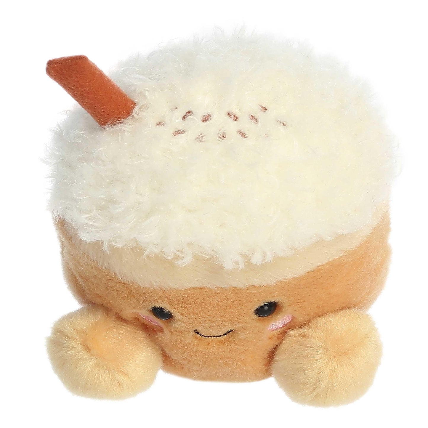 Aurora Festive Palm Pals Speckle Pumpkin Spice Latte Plush - 5-Inch Collectible