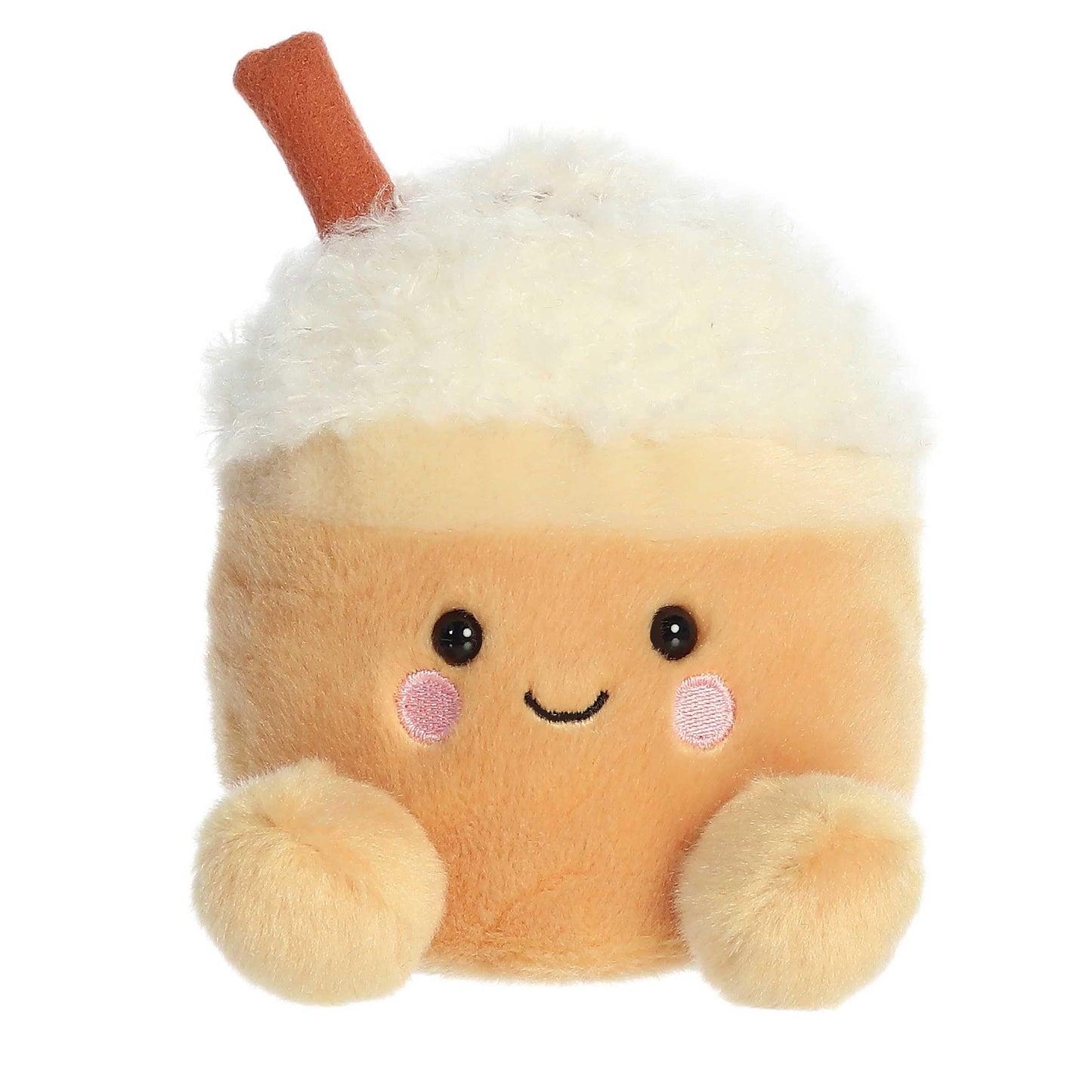 Aurora Festive Palm Pals Speckle Pumpkin Spice Latte Plush - 5-Inch Collectible