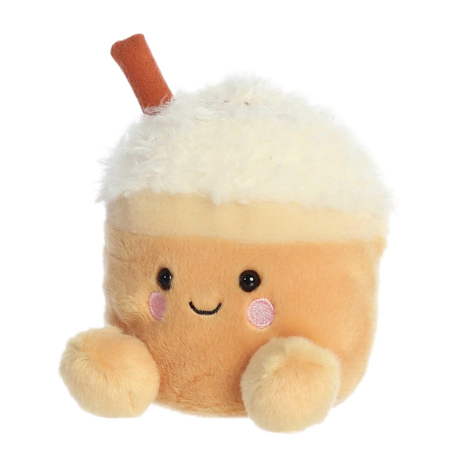 Aurora Festive Palm Pals Speckle Pumpkin Spice Latte Plush - 5-Inch Collectible