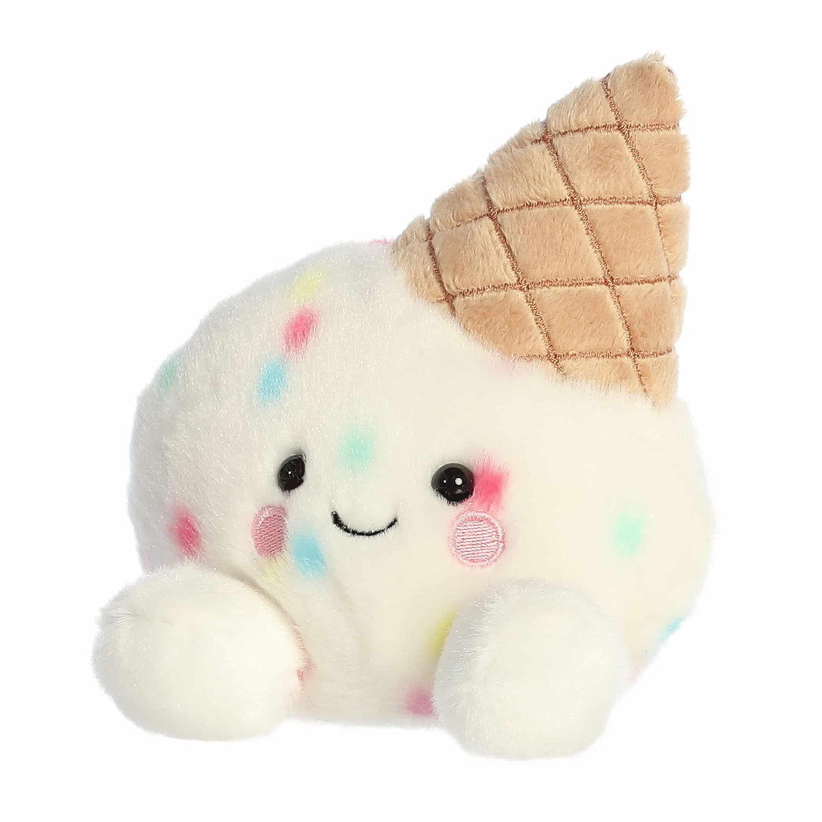 Aurora Sprinkle Ice Cream Palm Pals Plush – 5 Inch Collectible Stuffed Animal
