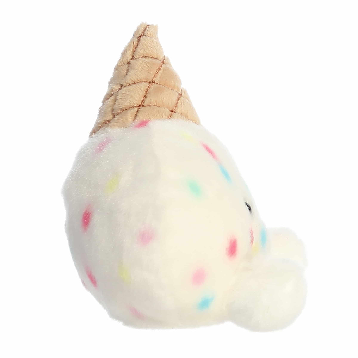 Aurora Sprinkle Ice Cream Palm Pals Plush – 5 Inch Collectible Stuffed Animal