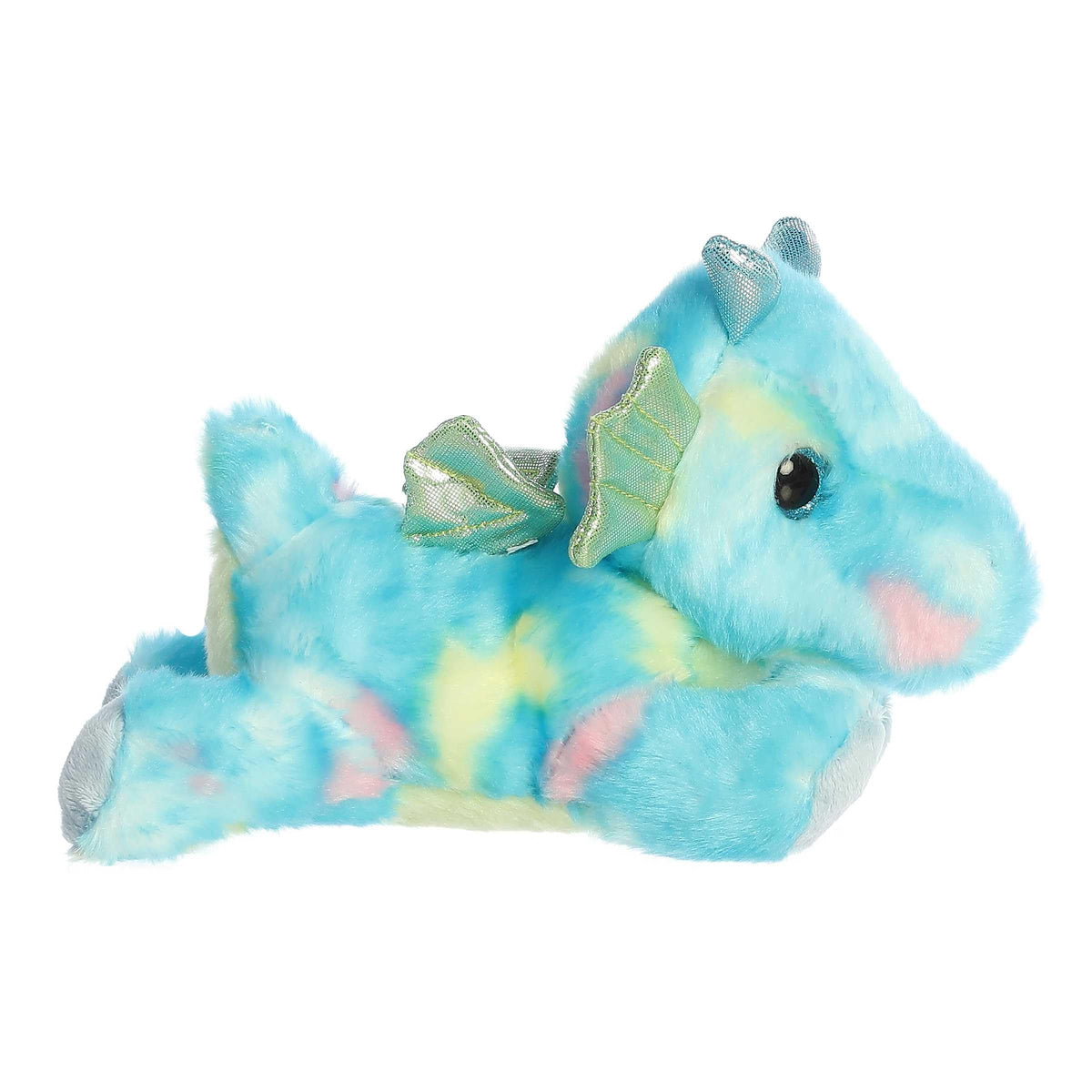 Aurora Sprinkles Dragon Plush – Bright Fancies Dragon Stuffed Animal, 7-Inch Blue
