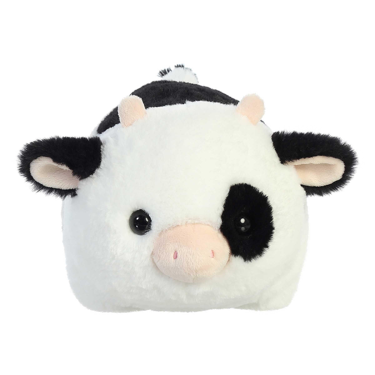 Aurora Spudsters Tutie Cow Plush – Round, Cozy Cuddles for All Ages (10 Inches)