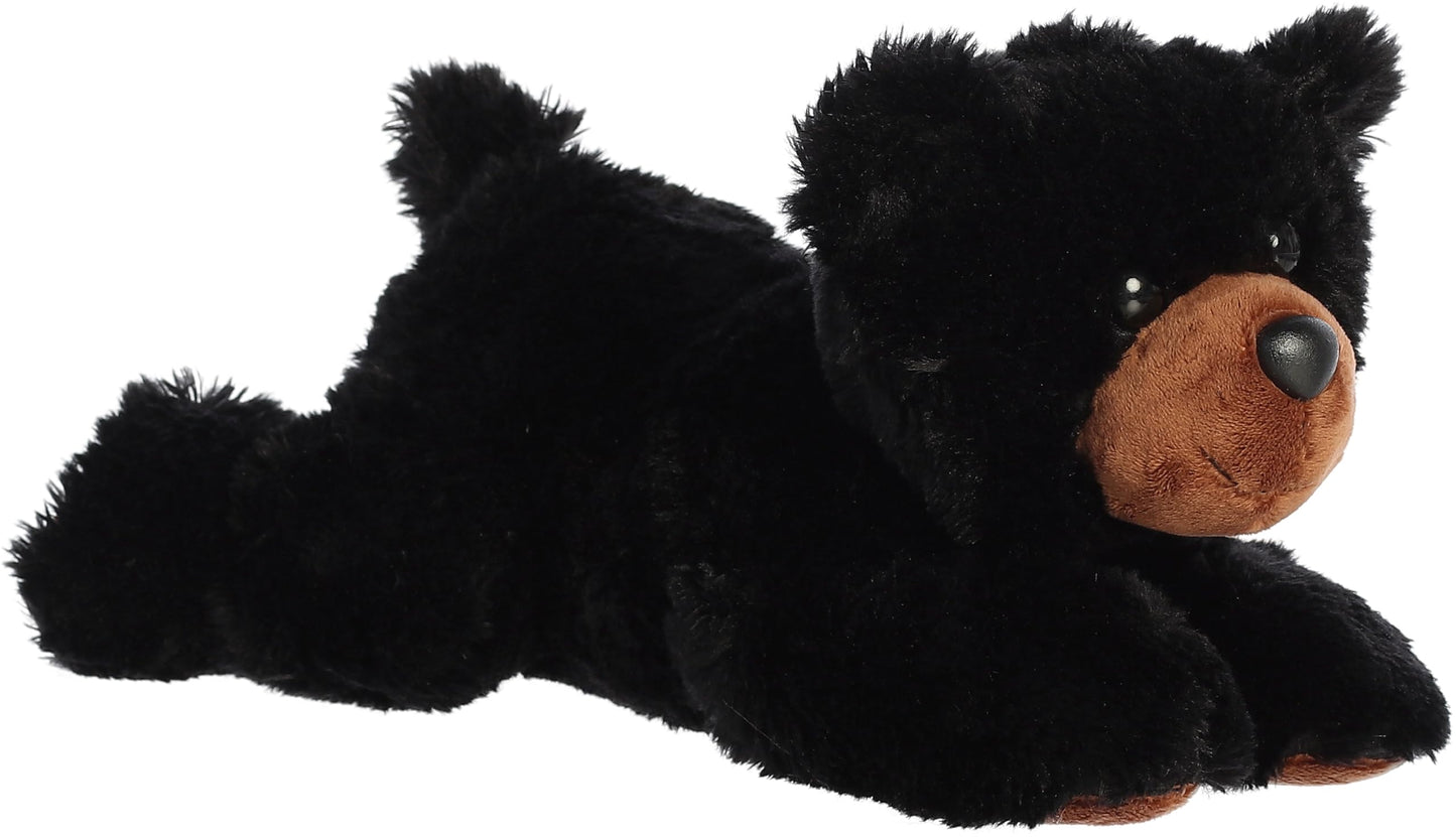 Aurora Sullivan Flopsie 12-Inch Black Bear Plush | Adorable Gift for All Ages