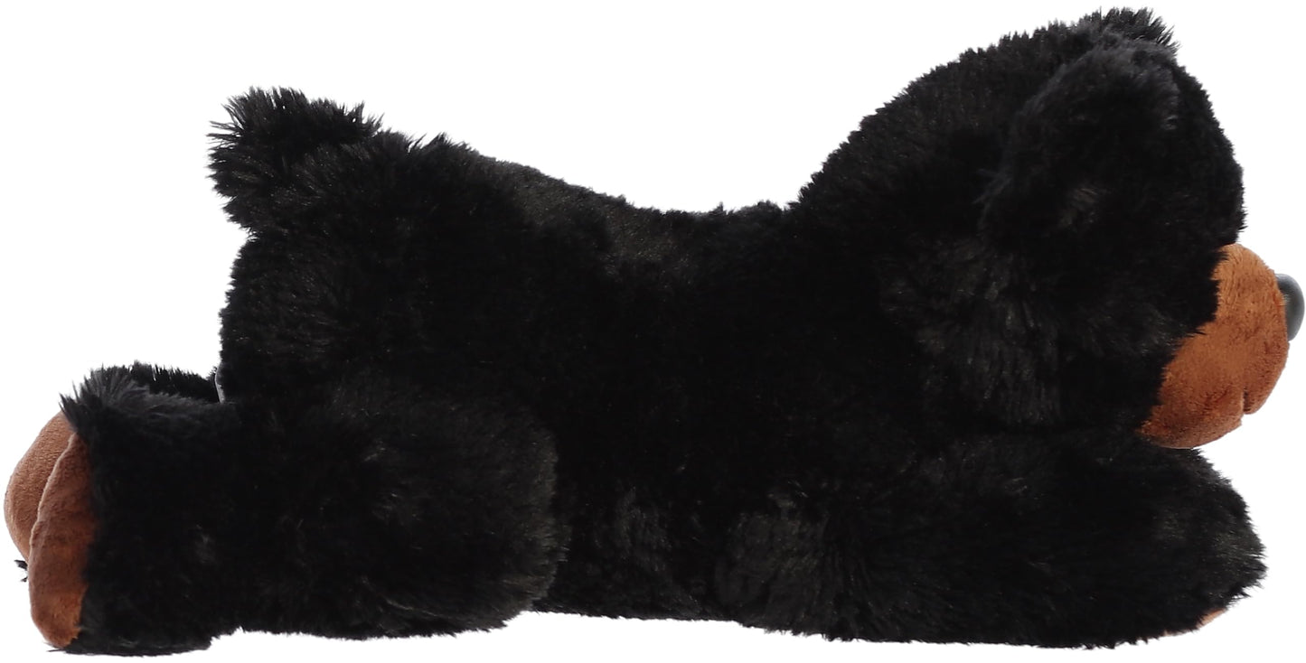 Aurora Sullivan Flopsie 12-Inch Black Bear Plush | Adorable Gift for All Ages