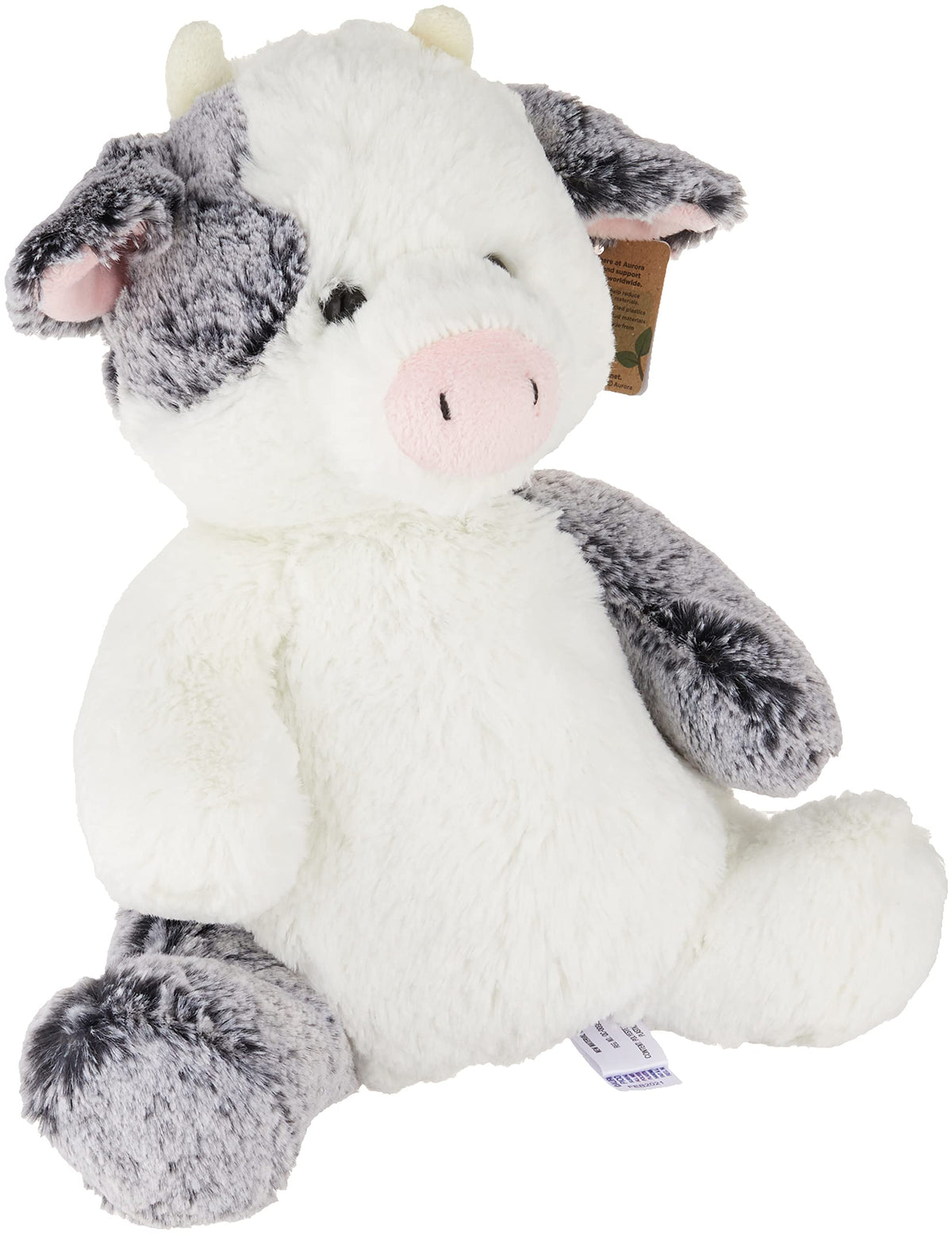 Aurora Sweet & Softer 12-Inch Clementine Cow Plush | Wazdorf