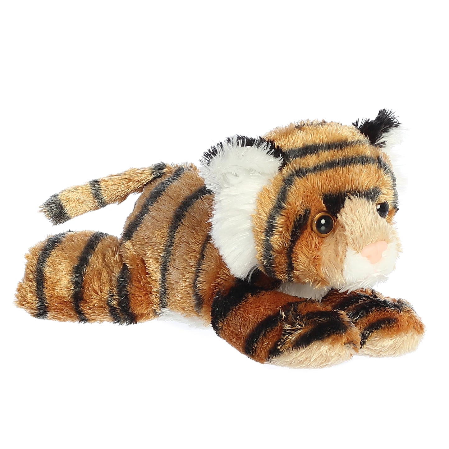 Aurora Tanya Mini Flopsie Tiger Plush – 8-Inch Brown Stuffed Animal