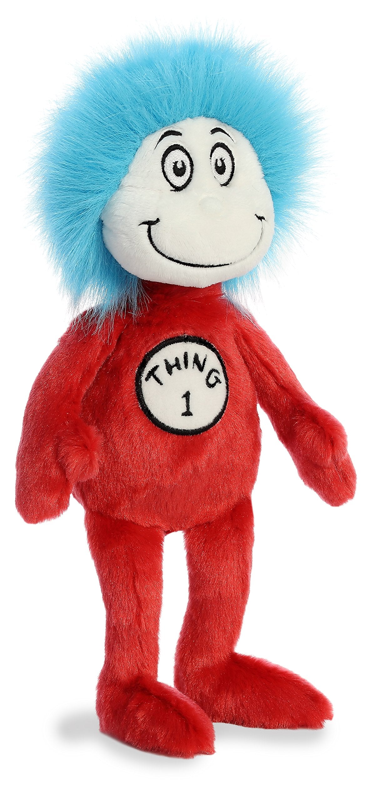 Aurora Whimsical Dr. Seuss Thing One Stuffed Animal – Officially Licensed Plush, 12 Inches, Red