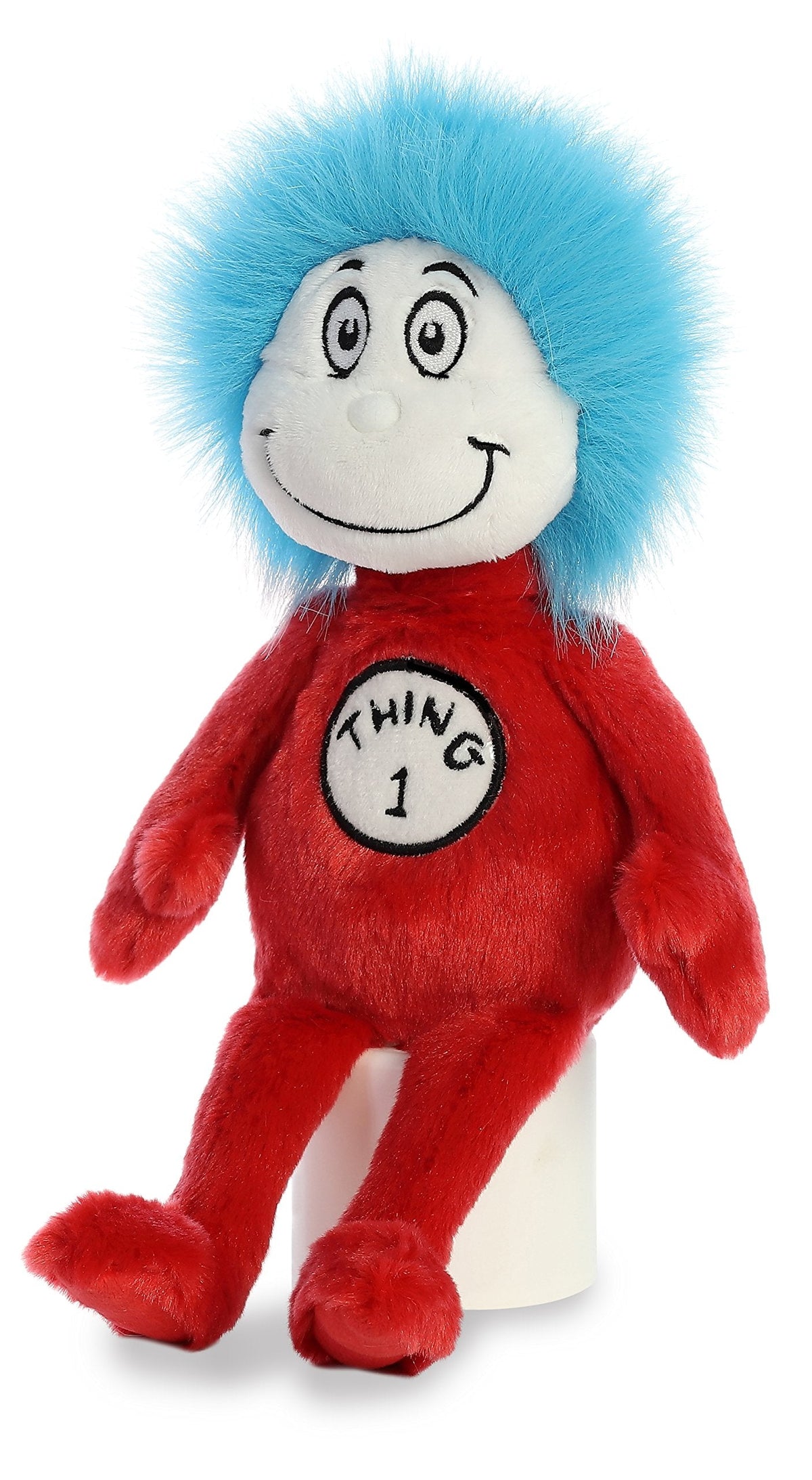 Aurora Whimsical Dr. Seuss Thing One Stuffed Animal – Officially Licensed Plush, 12 Inches, Red