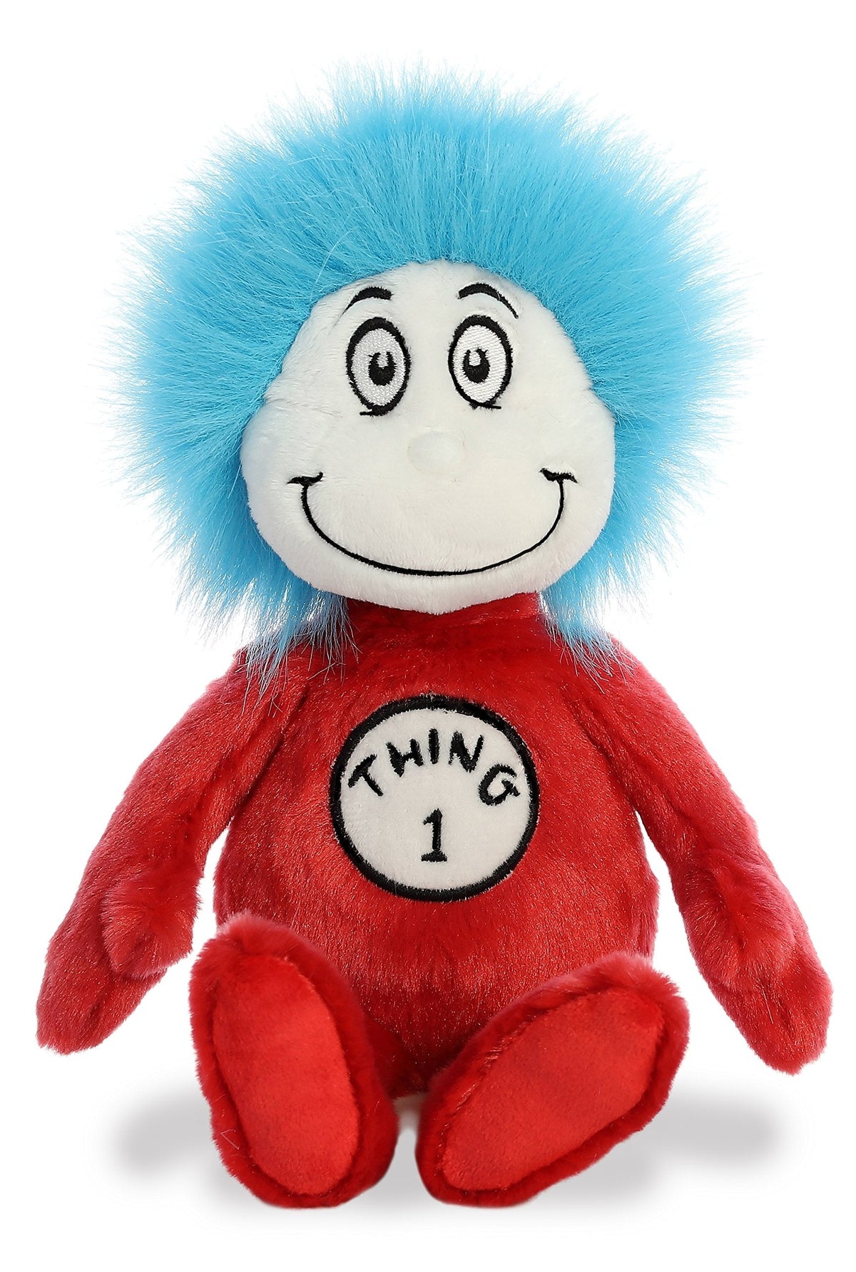 Aurora Whimsical Dr. Seuss Thing One Stuffed Animal – Officially Licensed Plush, 12 Inches, Red