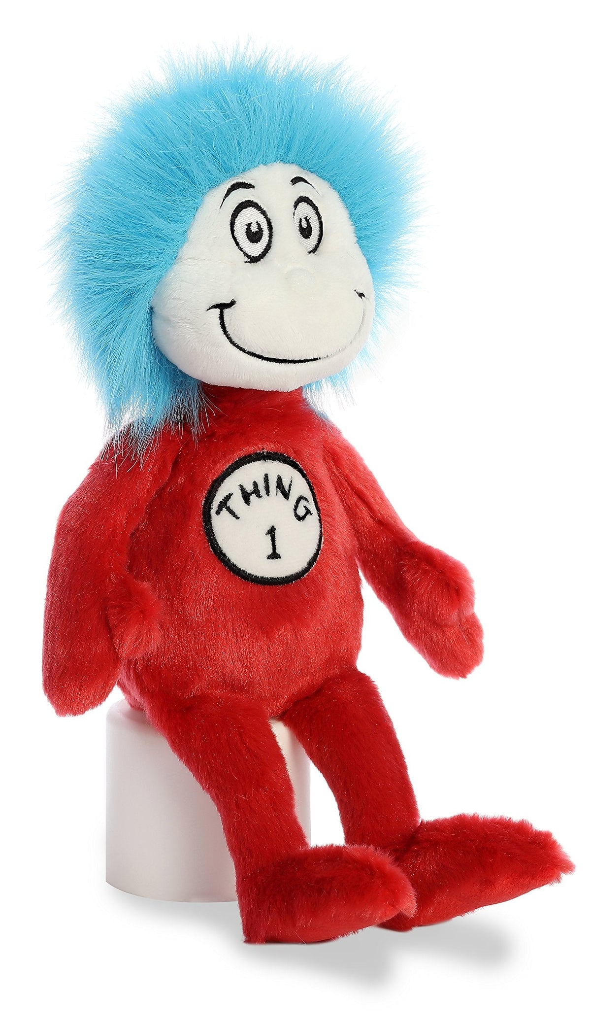 Aurora Whimsical Dr. Seuss Thing One Stuffed Animal – Officially Licensed Plush, 12 Inches, Red