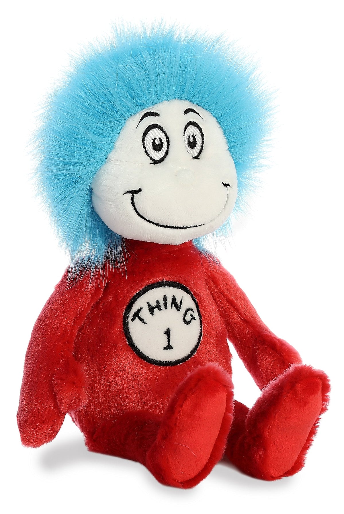 Aurora Whimsical Dr. Seuss Thing One Stuffed Animal – Officially Licensed Plush, 12 Inches, Red