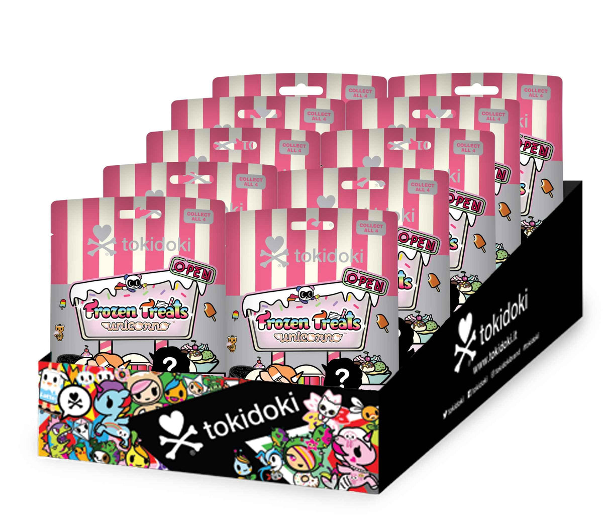 Aurora Enchanting tokidoki Frozen Treats Plush - 4.5 Inch Blind Bag Clip-On