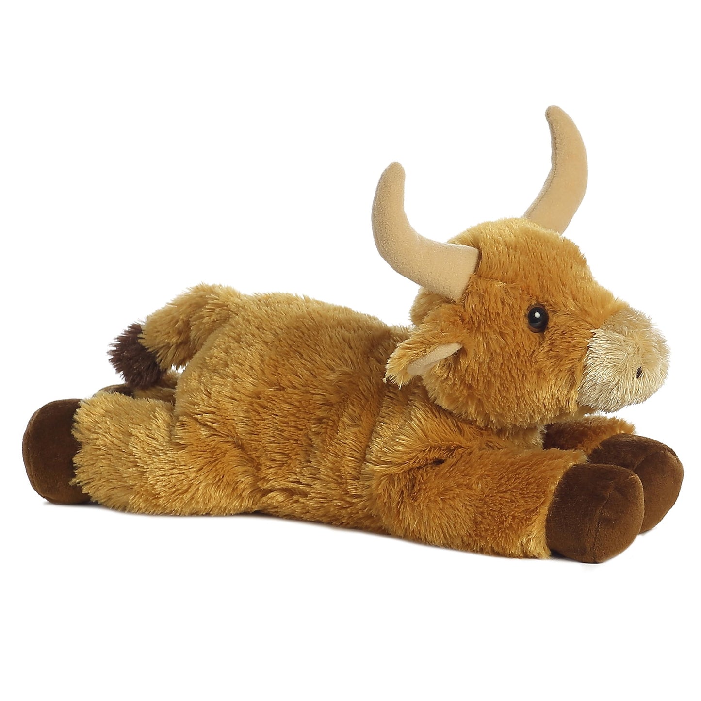 Aurora Adorable Flopsie Toro Bull Plush — 12-inch Stuffed Animal for Imaginative Play