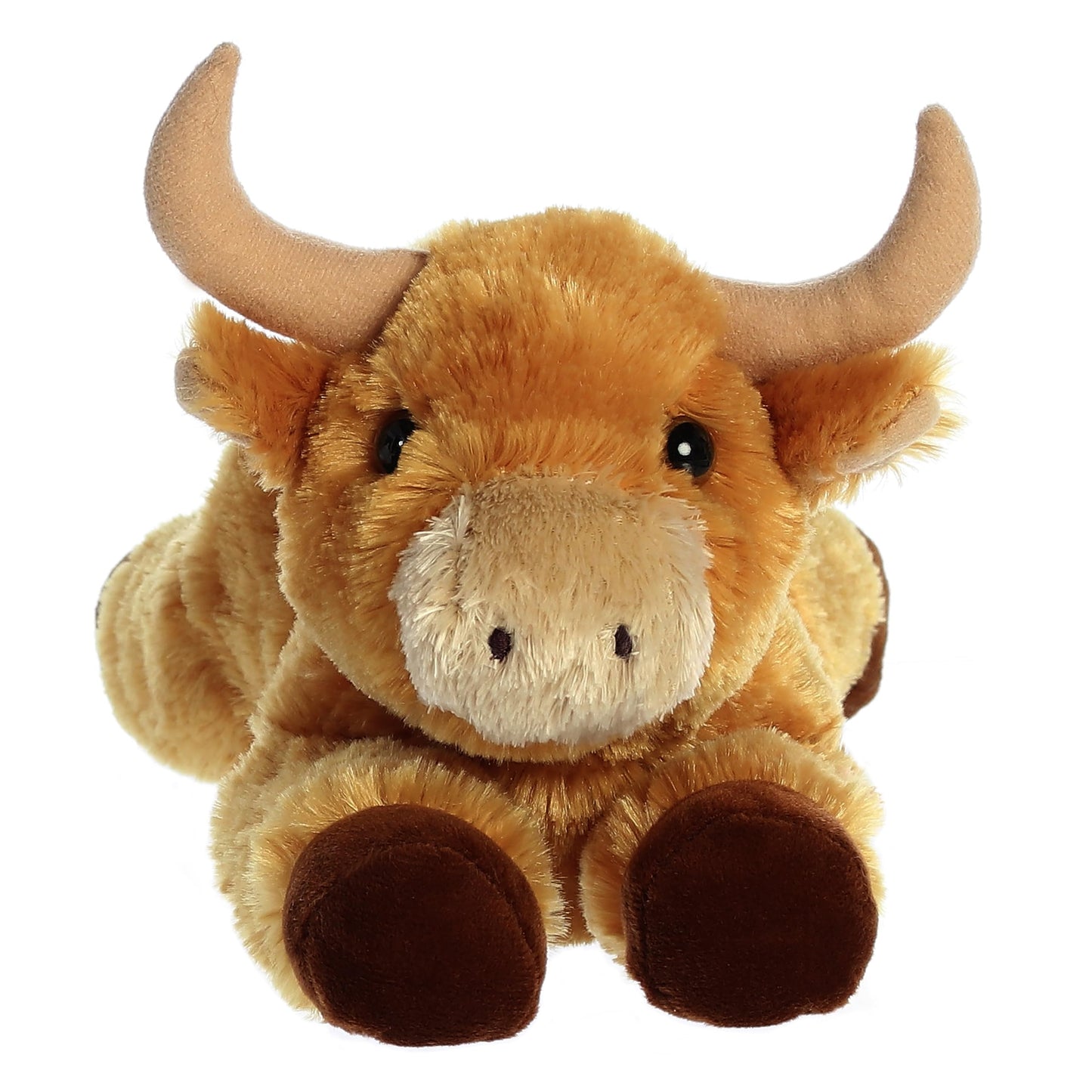 Aurora Adorable Flopsie Toro Bull Plush — 12-inch Stuffed Animal for Imaginative Play