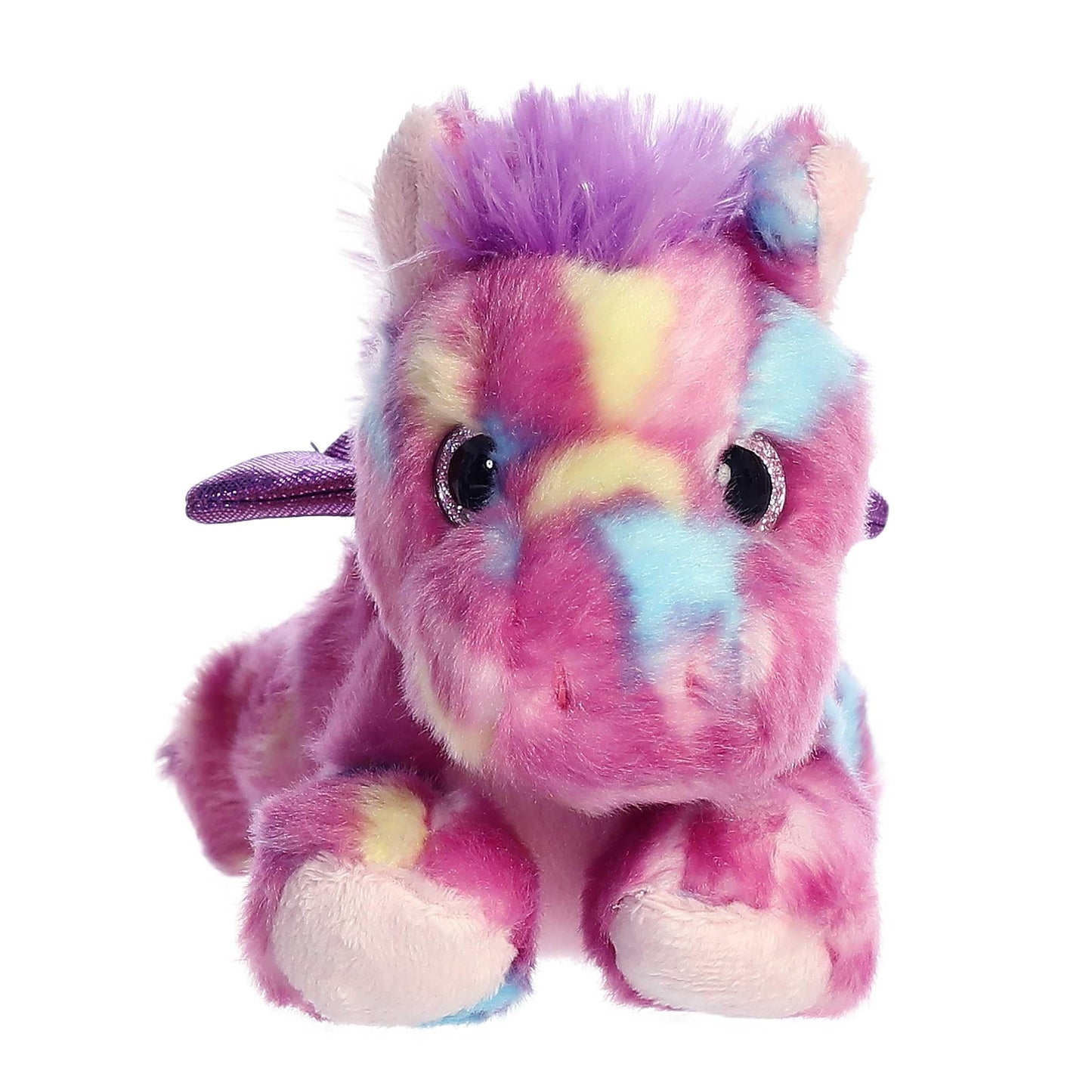 Aurora Vibrant Bright Fancies Tutti Frutti Pegasus Plush - Purple 7.5in
