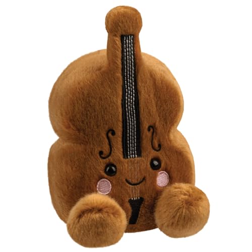 Aurora Palm Pals Vanessa Violin Soft Toy — 13 cm Brown Plush