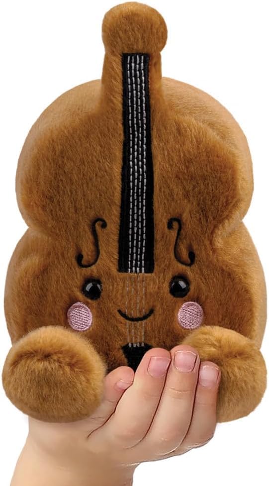 Aurora Palm Pals Vanessa Violin Soft Toy — 13 cm Brown Plush