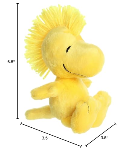 Aurora Woodstock Stuffed Animal 6.5-Inch - Officially Licensed Peanuts Plush