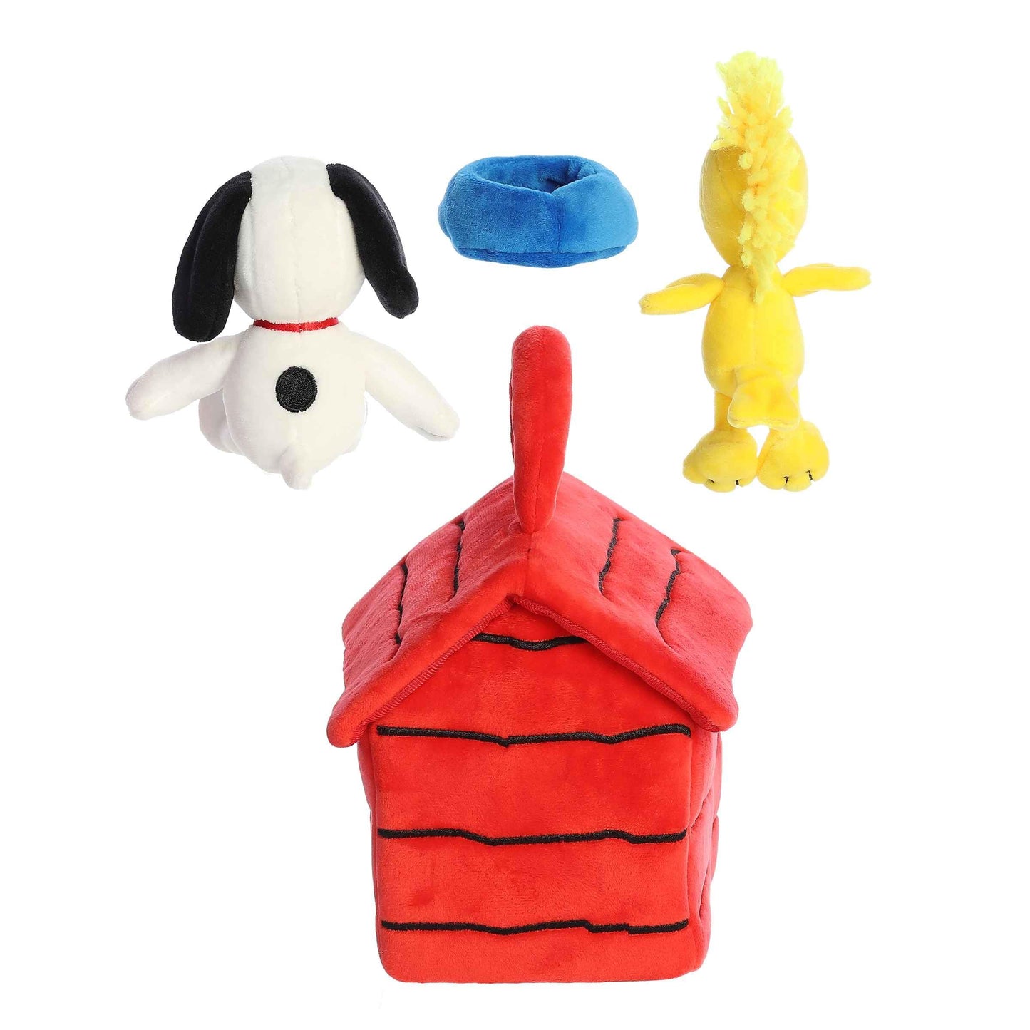 Aurora Adorable Peanuts Snoopy's Dog House Playset – Officially Licensed Plush