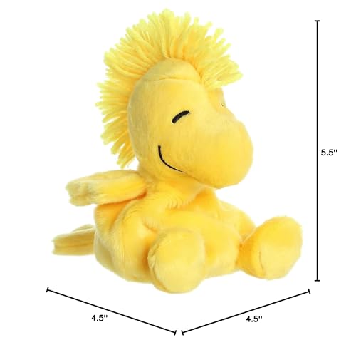 Aurora Woodstock Palm Pals Plush – 5.5in, Officially Licensed Peanuts Toy