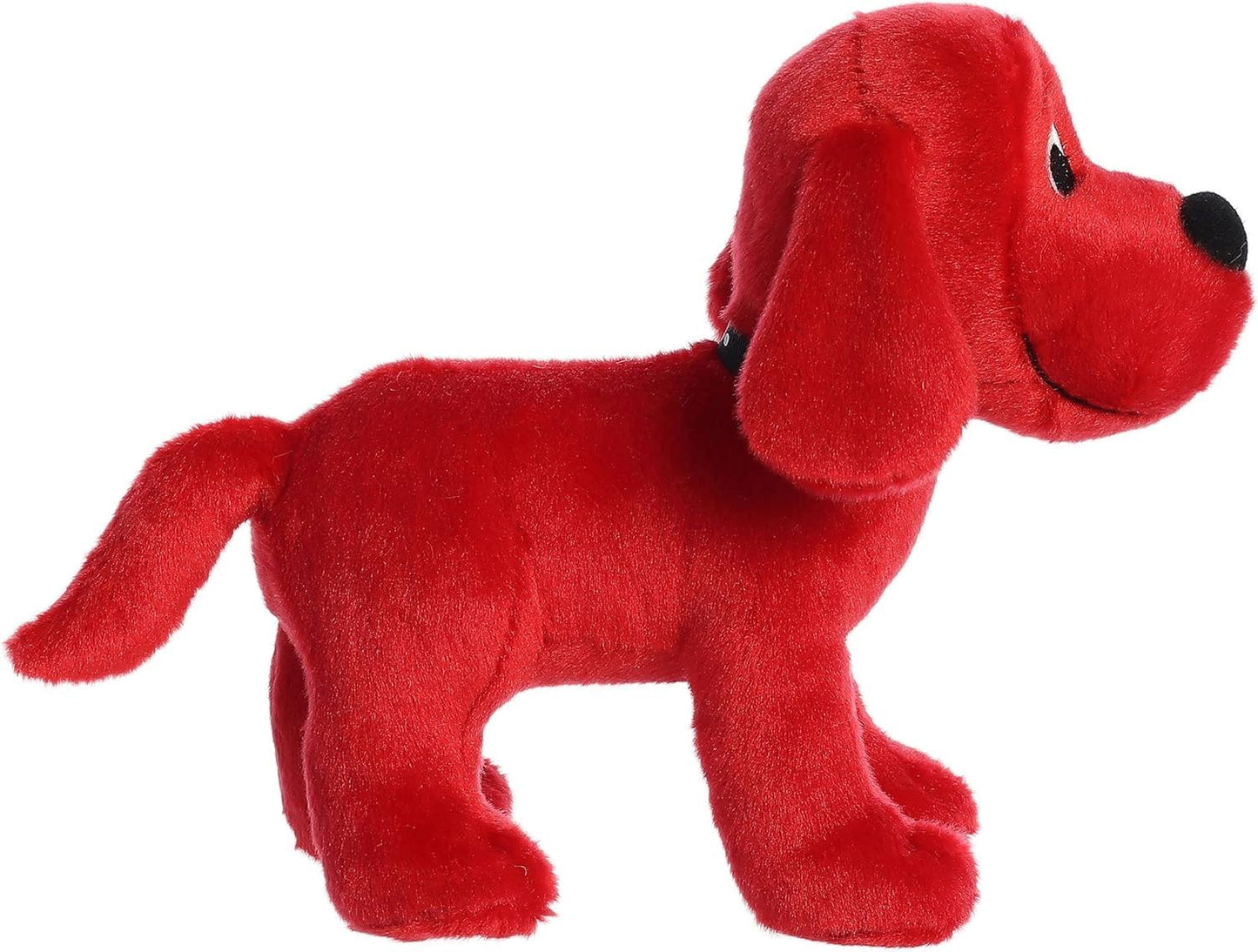 Aurora World 10'' Standing Red Dog Plush & Storybook Gift Set | Soft Toy + Bright Illustrated Book