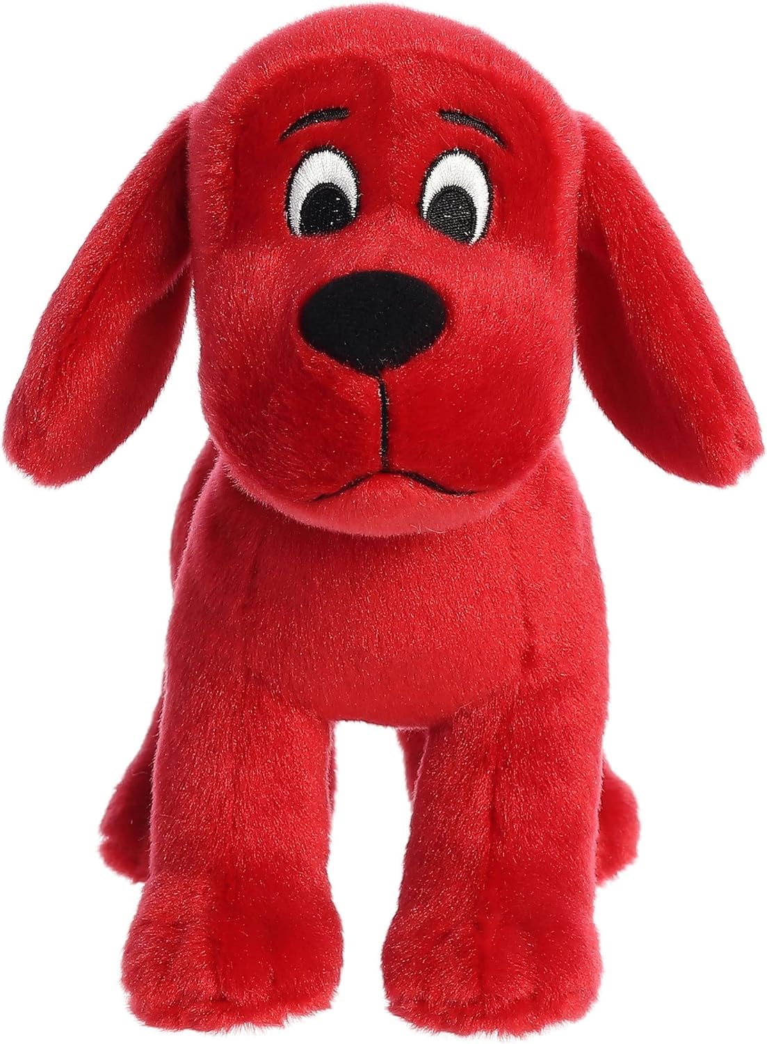 Aurora World 10'' Standing Red Dog Plush & Storybook Gift Set | Soft Toy + Bright Illustrated Book