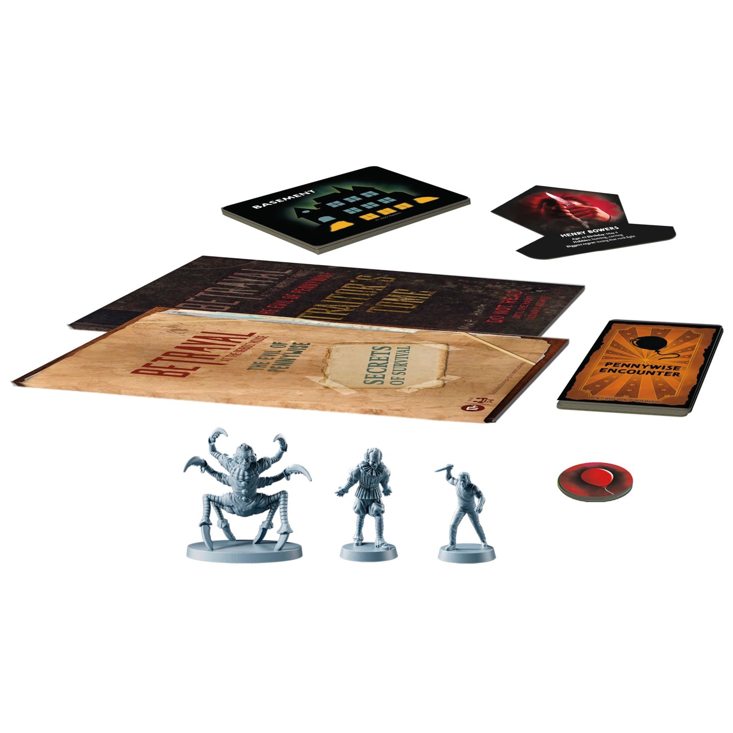Avalon Hill Betrayal at The Neibolt House: The Evil of Pennywise Expansion | 3-6 Players