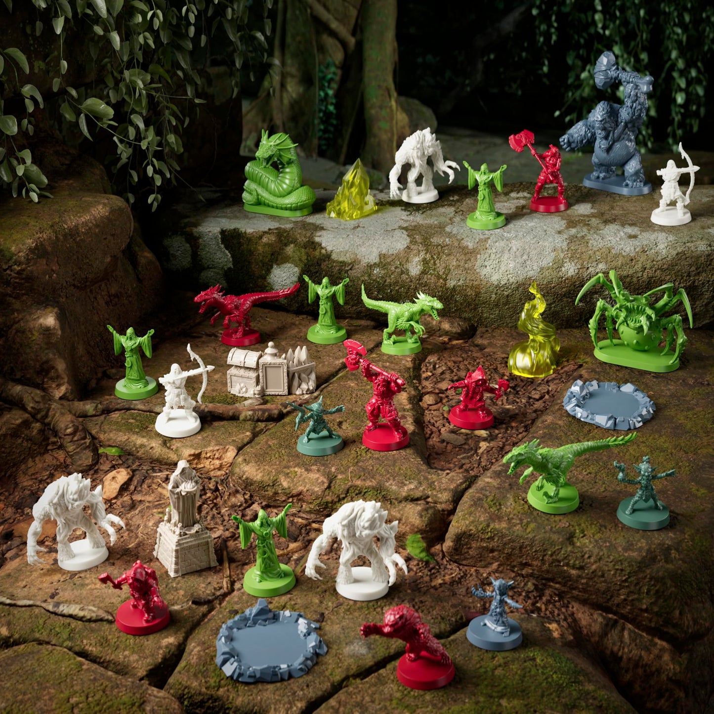 Avalon Hill HeroQuest Jungles of Delthrak Quest Pack | 16 Quests, 29 Miniatures, 2–5 Players