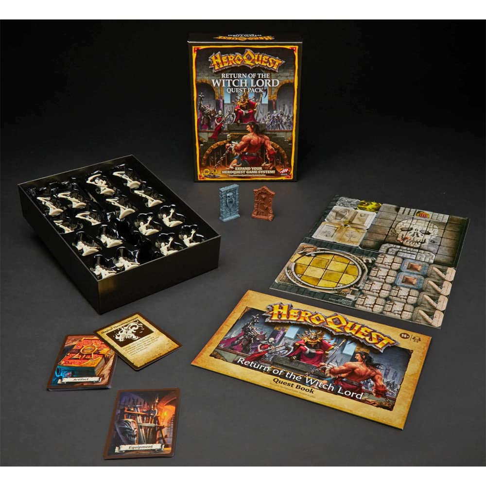 Avalon Hill HeroQuest: Return of the Witch Lord Quest Pack – Expansion for HeroQuest Game System