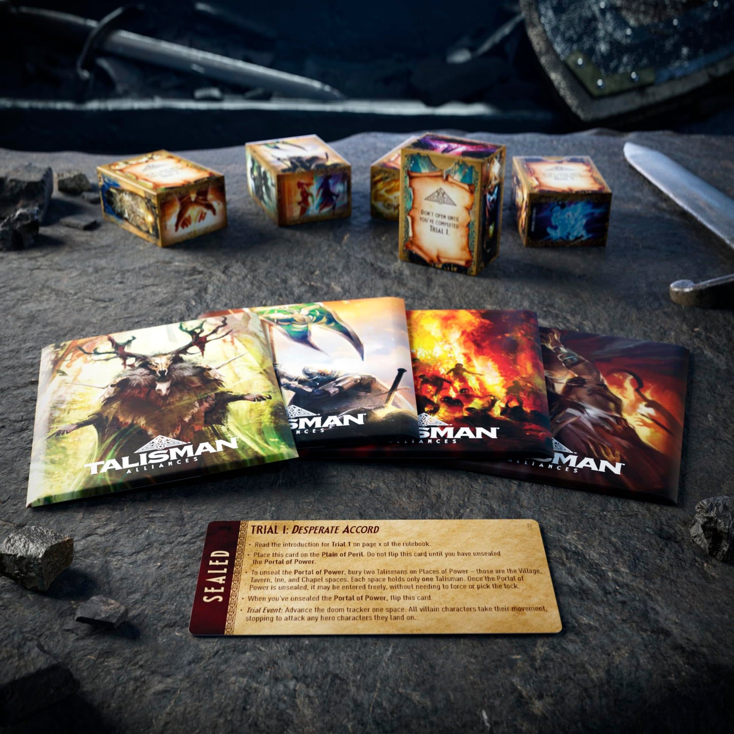 Avalon Hill Talisman Alliances: Fate Beckons – Cooperative Fantasy Expansion for 2-6 Players