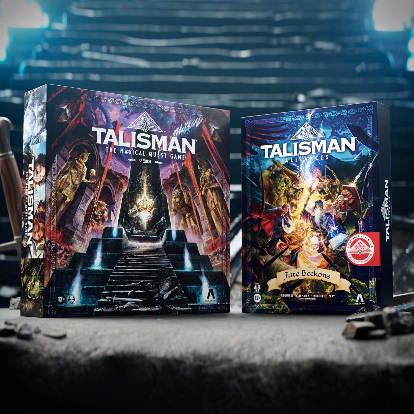 Avalon Hill Talisman Alliances: Fate Beckons – Cooperative Fantasy Expansion for 2-6 Players