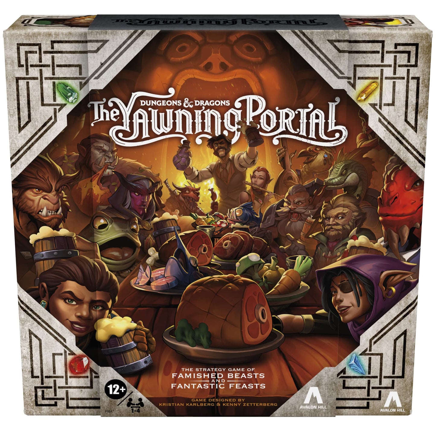 Avalon Hill Dungeons & Dragons: The Yawning Portal Board Game | 1-4 Players | Family Strategy