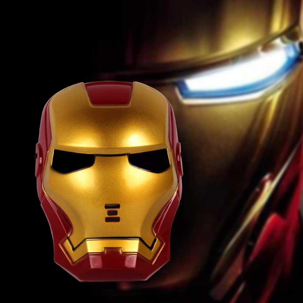 Avazera Golden Superhero Mask for Kids – Durable Costume Mask for Parties & Halloween