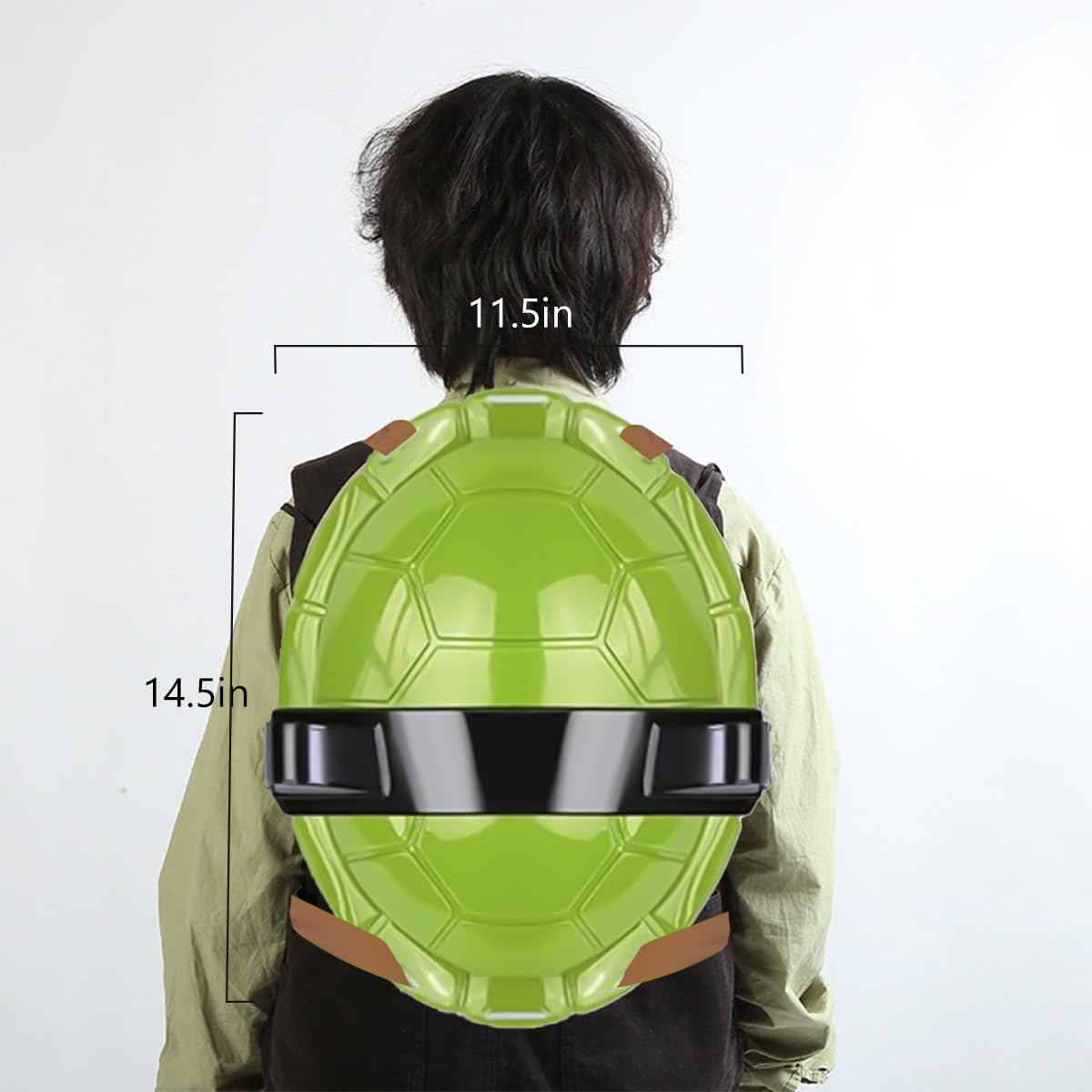 Avazera Turtle Shell Superhero Cosplay Costume Set for Kids | Colorful Props & Mask