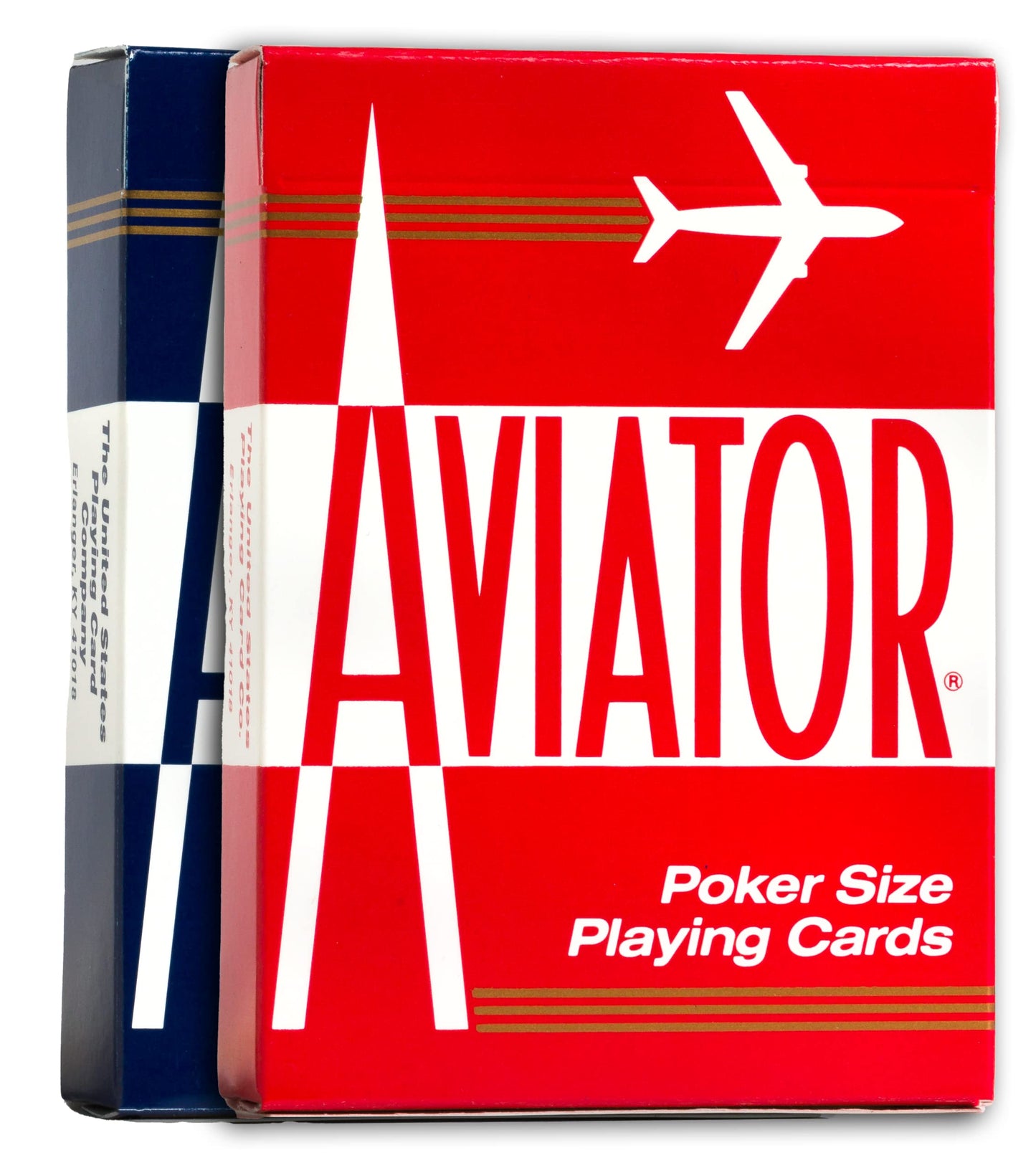 Aviator Playing Cards 12 Pack – Red, Poker Size, Standard Index | USA Made