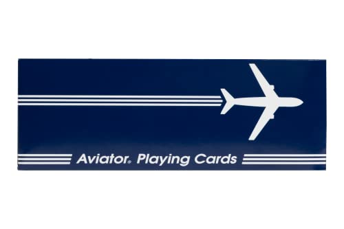 Aviator Playing Cards 12 Pack – Red, Poker Size, Standard Index | USA Made