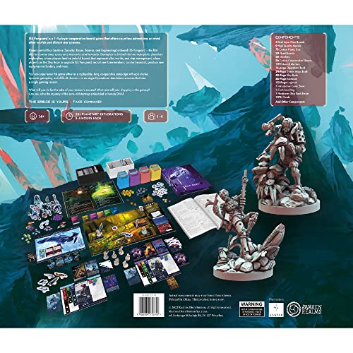 Awaken Realms ISS Vanguard Board Game – Co-op Sci-Fi Adventure for 1-4 Players