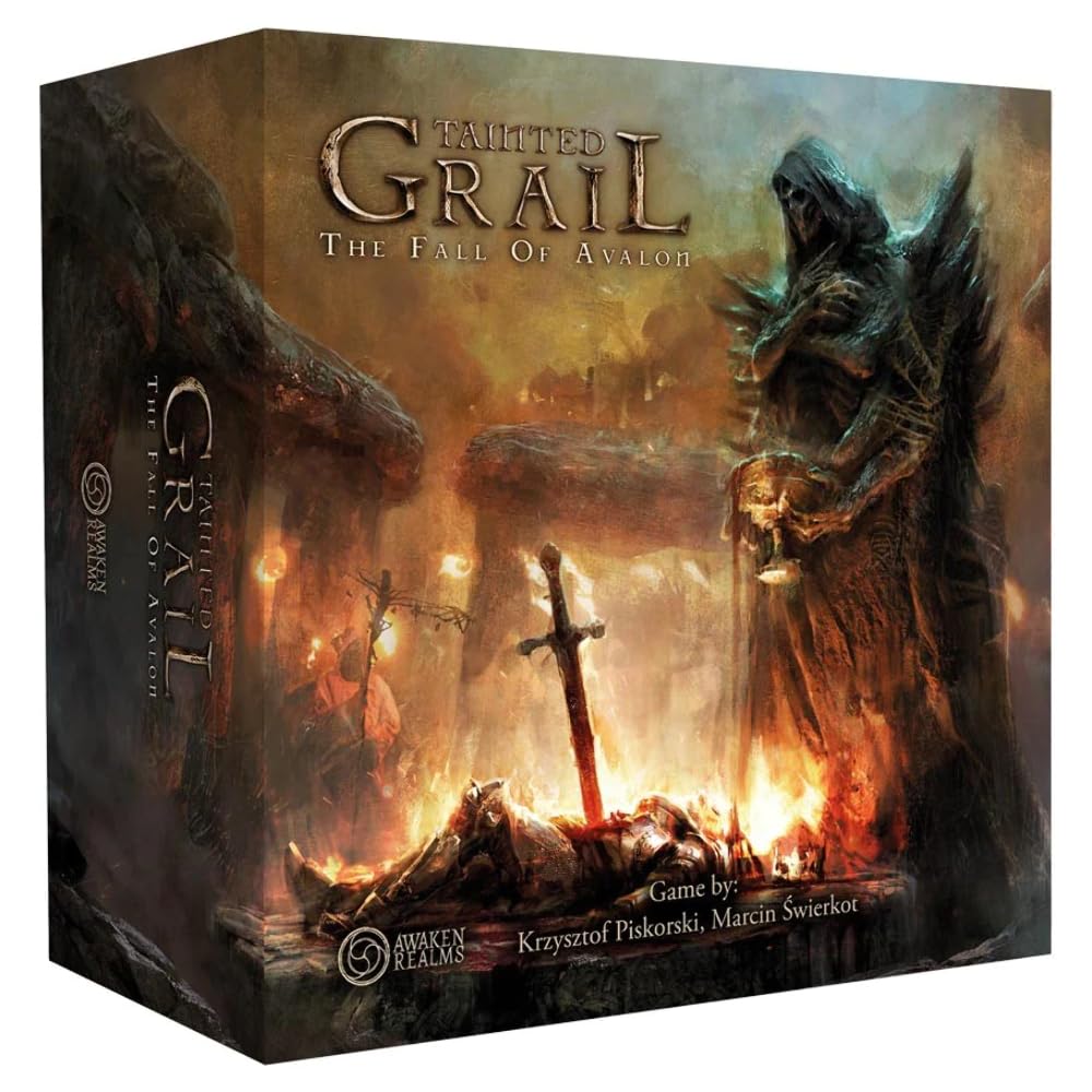Tainted Grail Core Box by Awaken Realms — Epic Arthurian & Celtic Survival Board Game