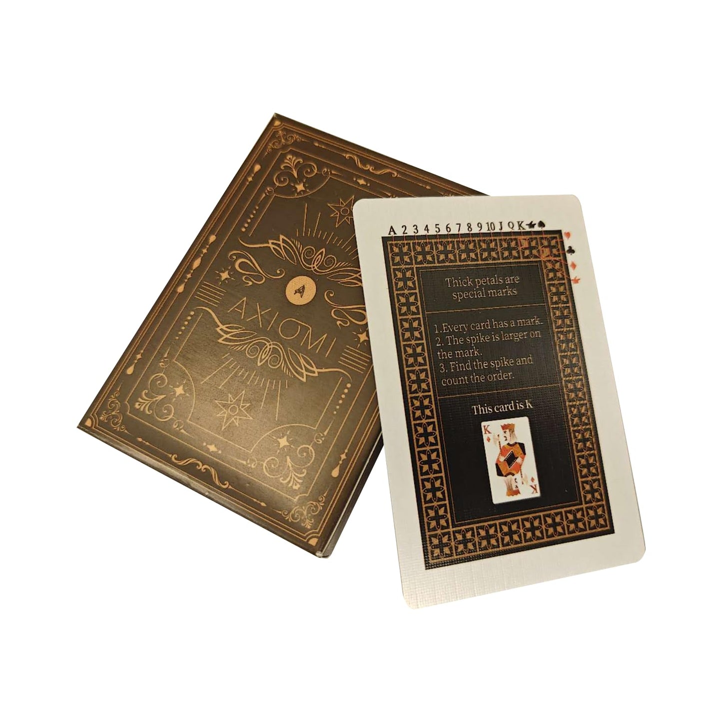 AXIOMI Magic Marked Playing Cards – Easy Tricks for Adults & Kids | Gift-Ready Deck