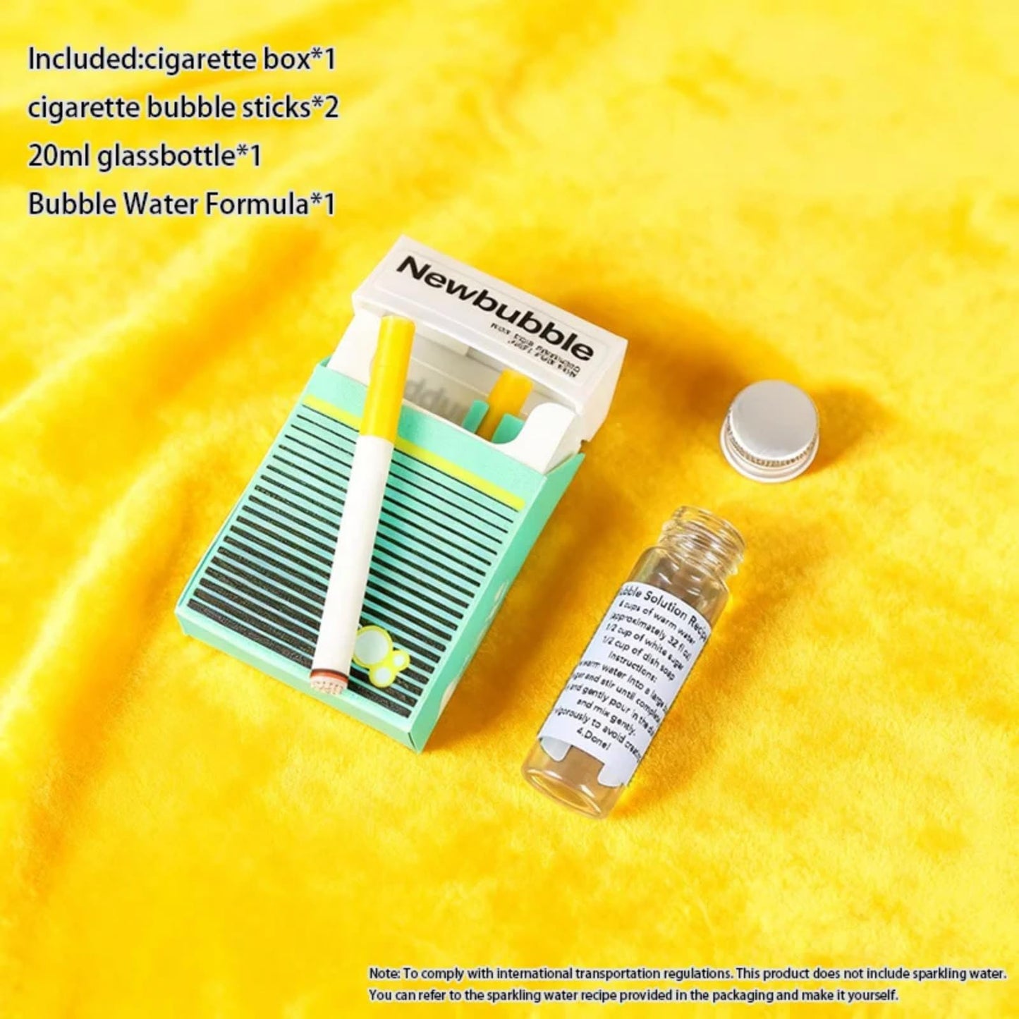 Axonkit Bubble Cigarette Stress Relief Accessory | Mini Bubble Blower for Desk Fun